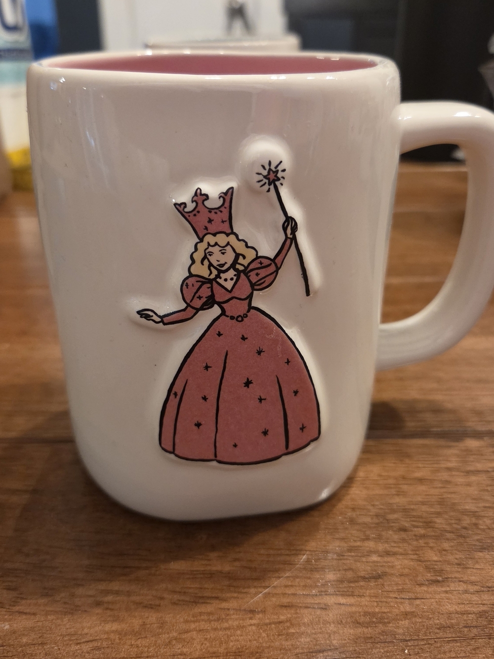 Rae Dunn Wizard of Oz 85th Anniversary Mug with Red Ruby Slippers